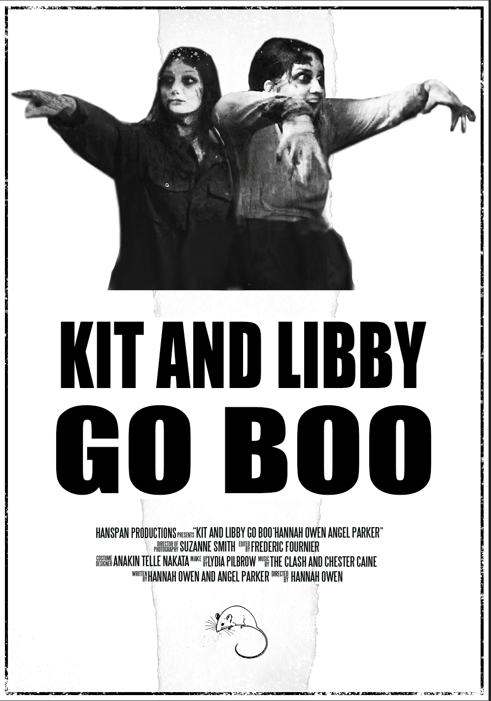 Kit and Libby go boo