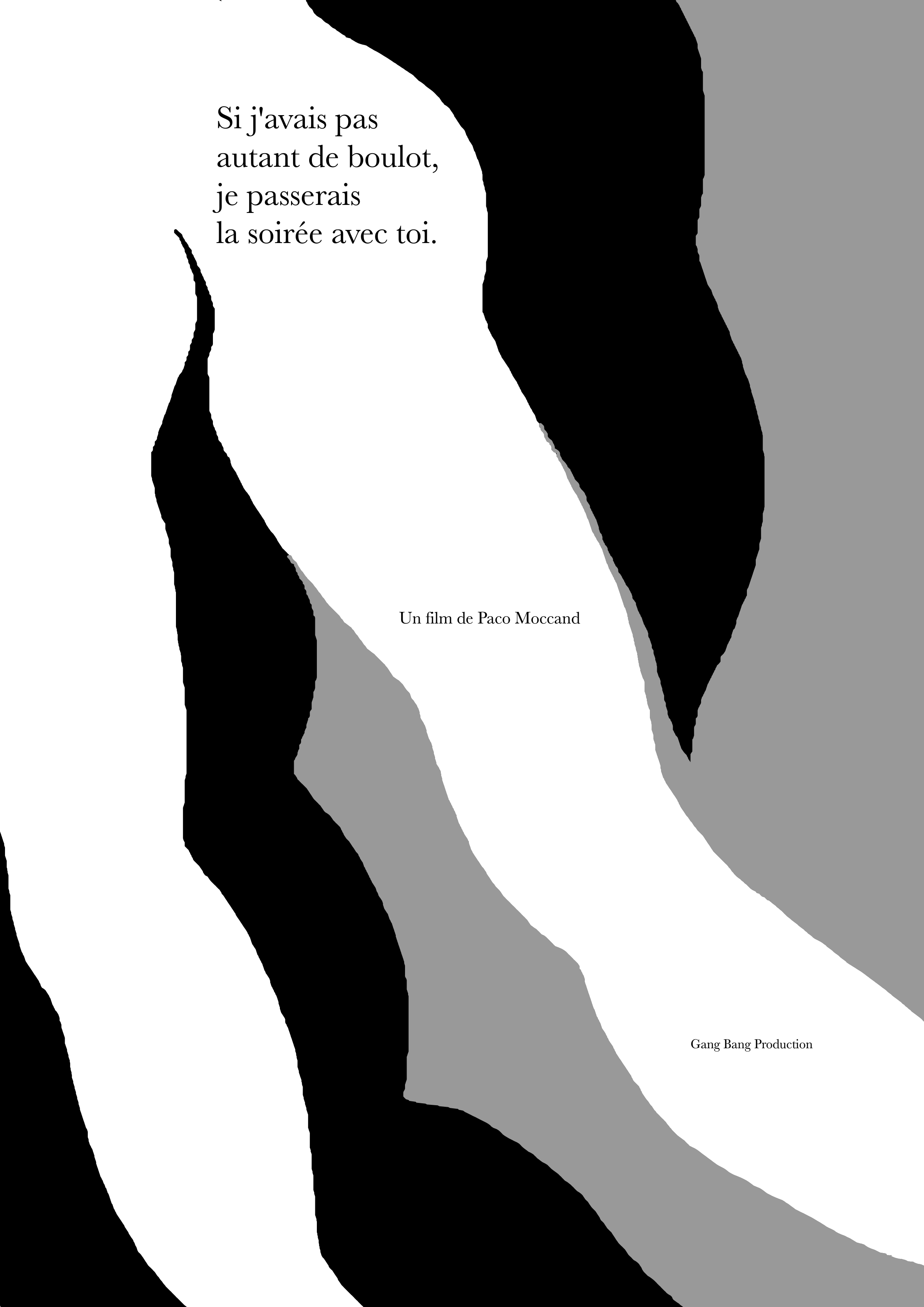 Si je n’avais pas autant de boulot, je passerais la soirée avec toi.