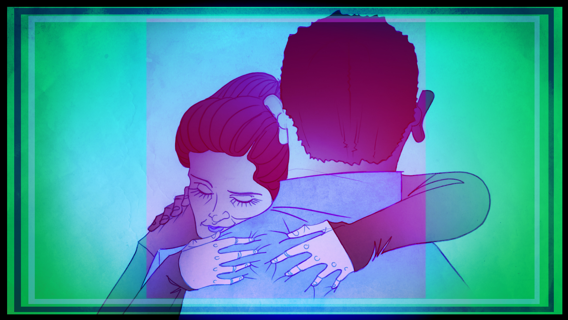 Embraces & the touch of skin