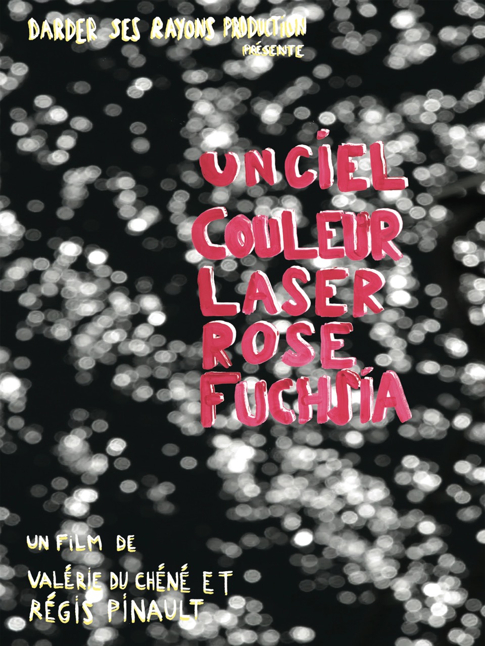 Un ciel couleur laser rose fuchsia