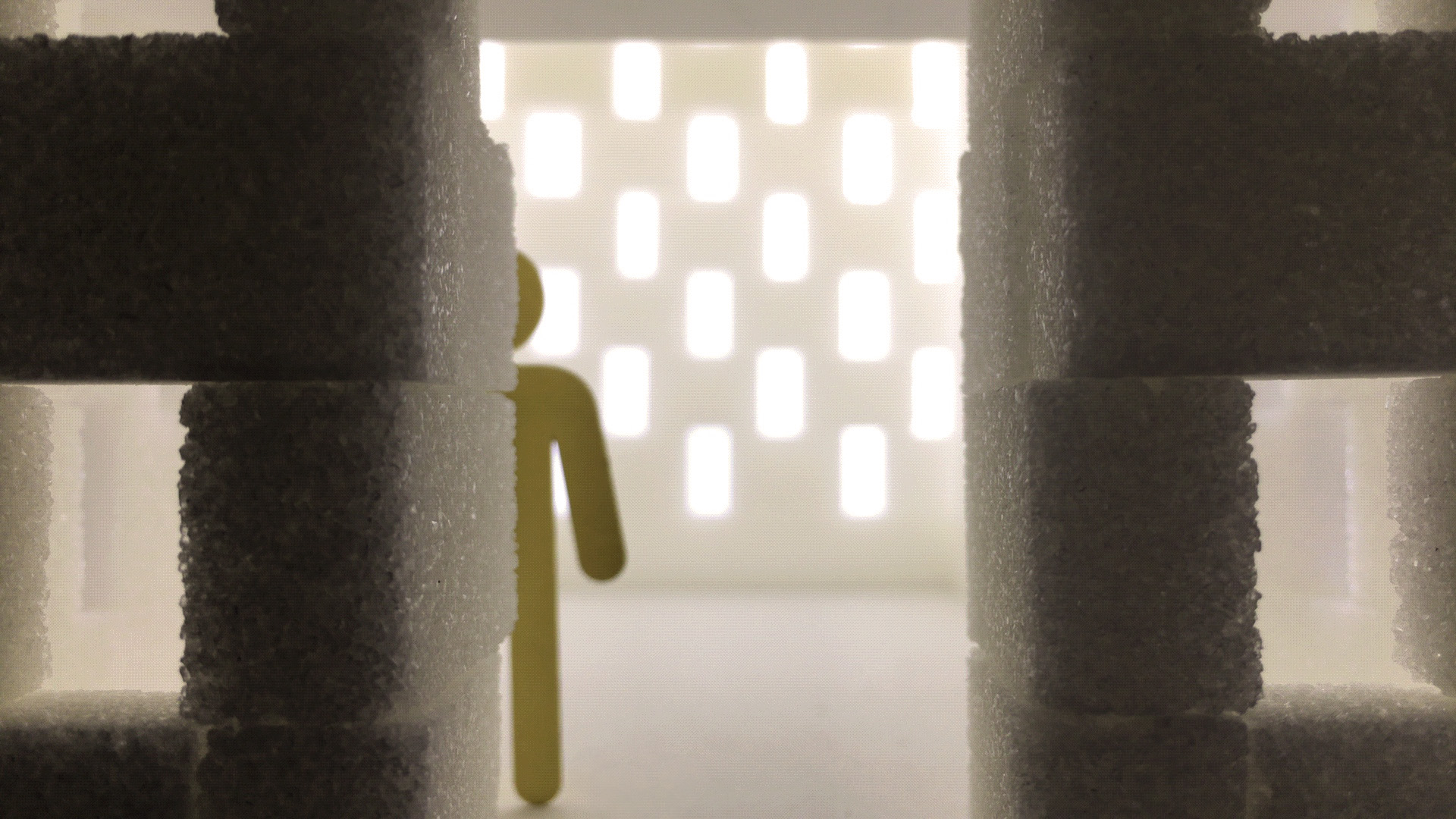 Jeux de moirés à la Cell Brick House