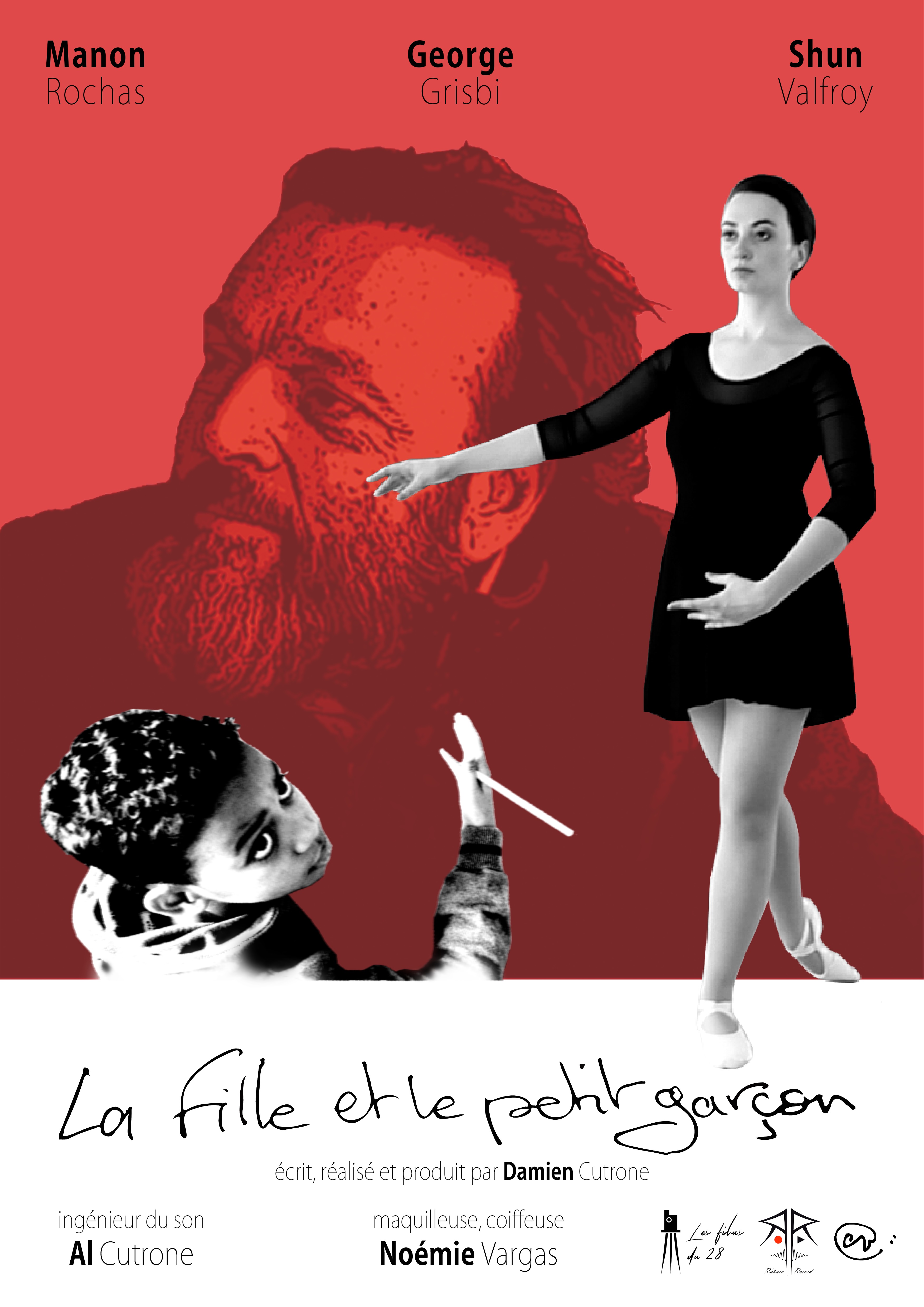 Fille et le petit garçon