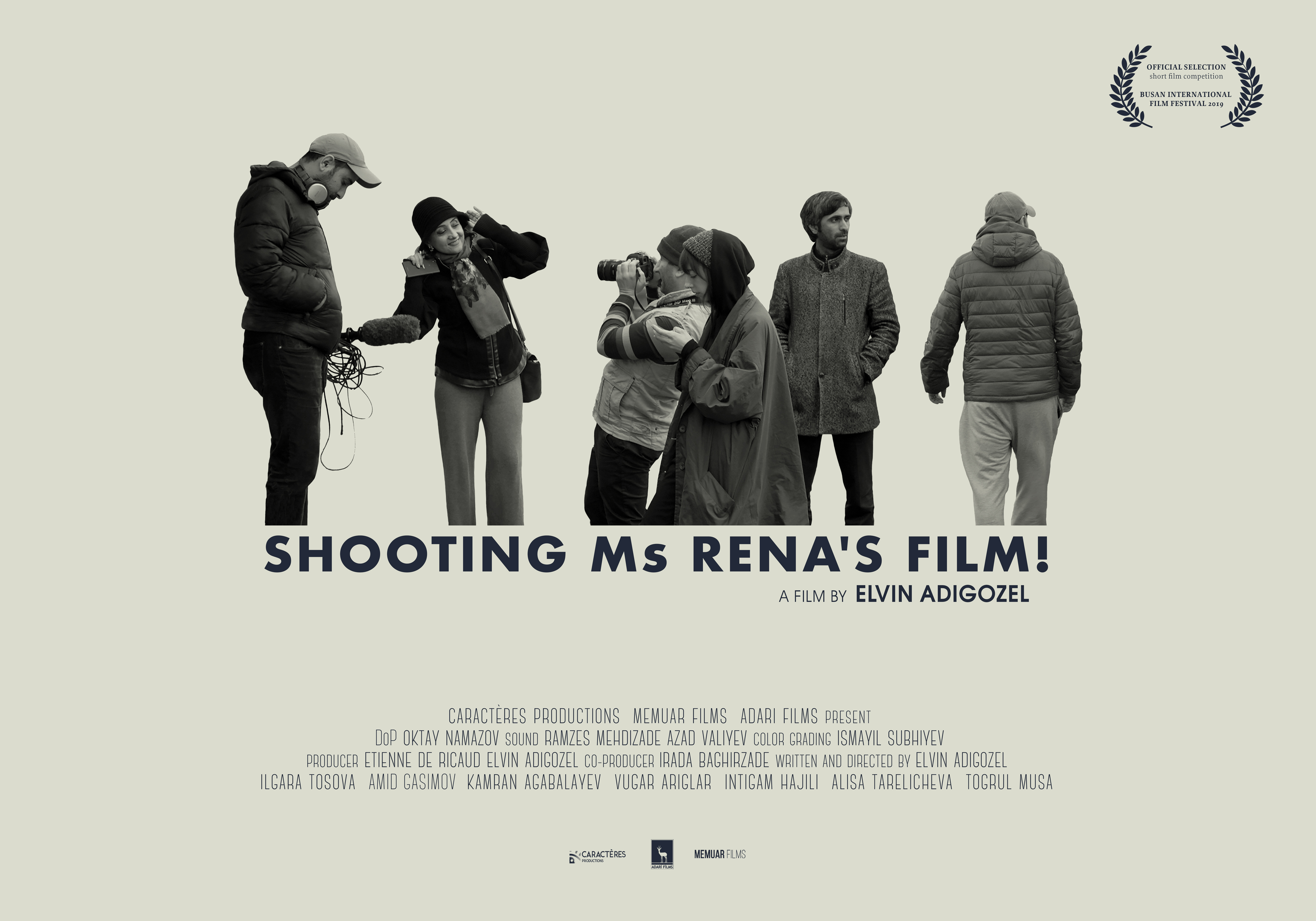 Shooting Ms Rena's film!