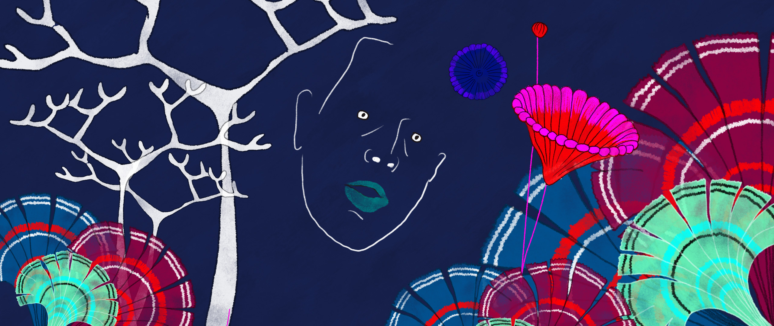 Look behind the neon lights / Ayahuasca