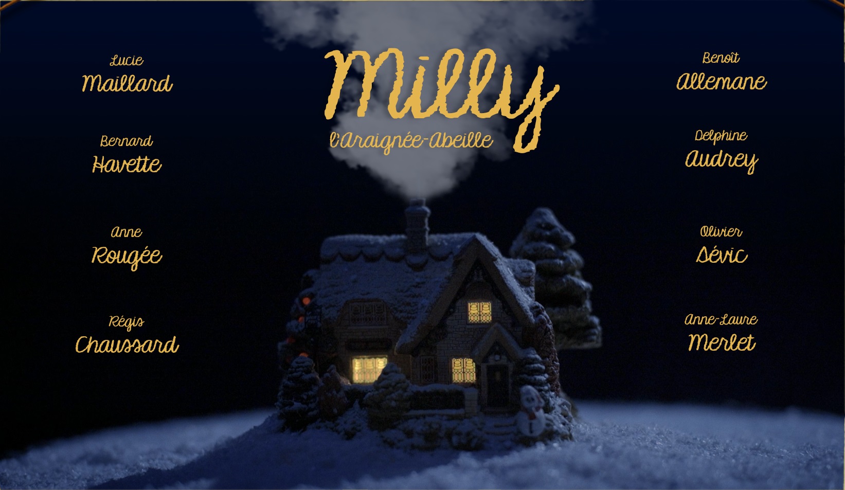 Milly l'araignée-abeille