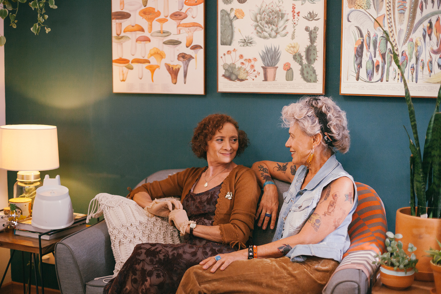 Ela que mora no andar de cima