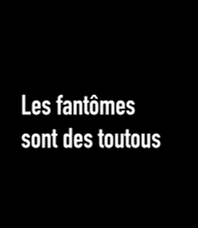 Fantomes sont des toutous