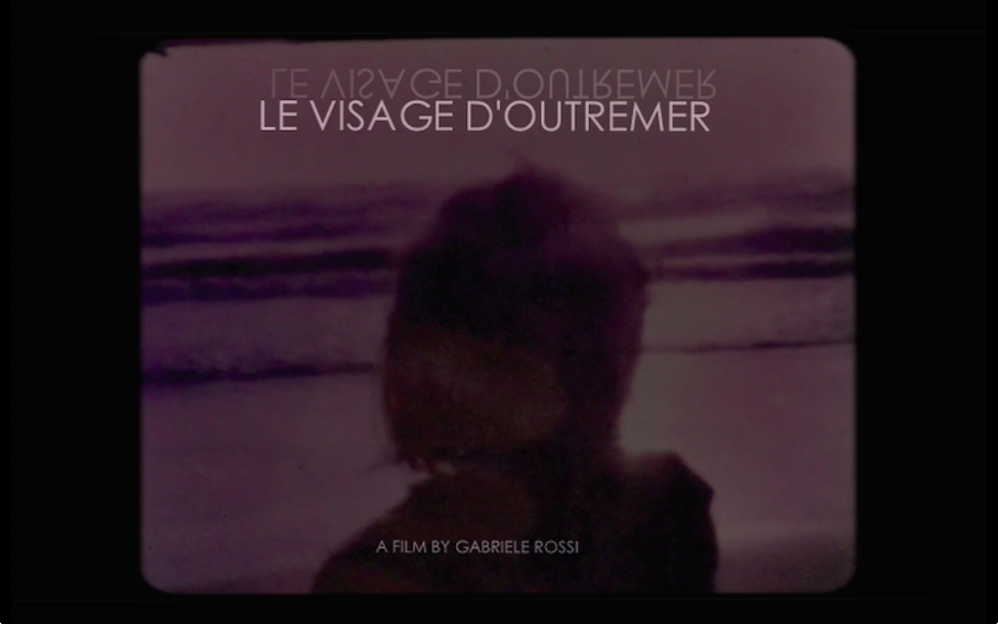 Visage d'outremer