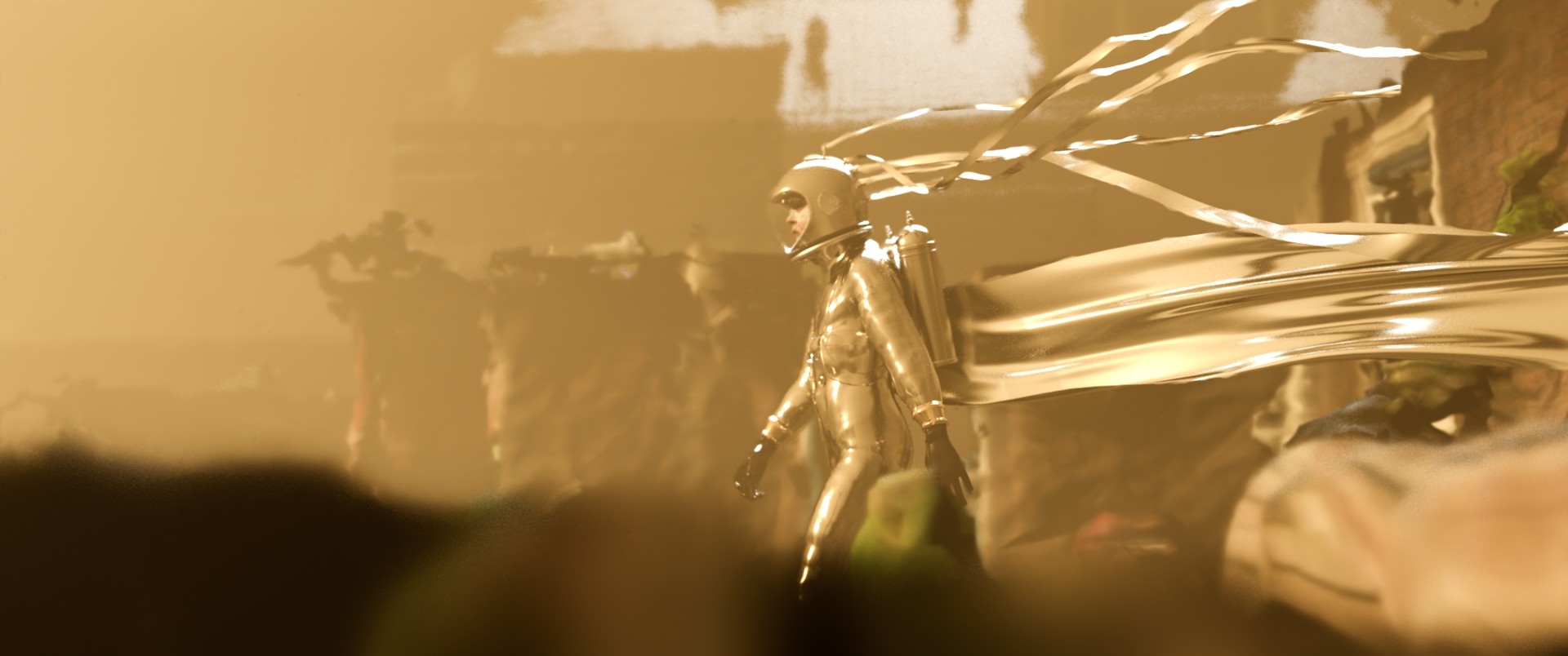 Diary of a Space Person, Episode One; Funeral for a Friend