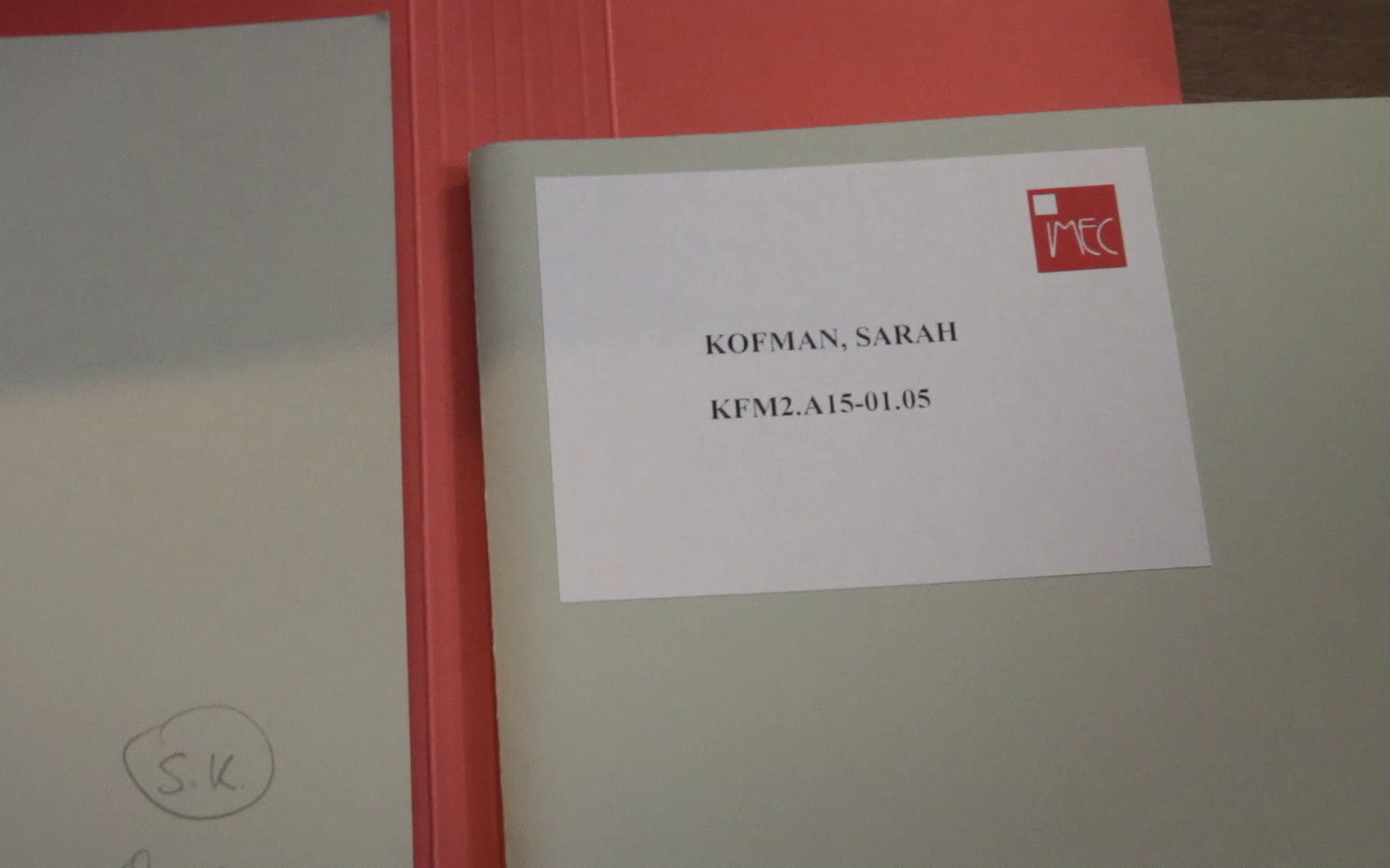 Un souvenir d'archives