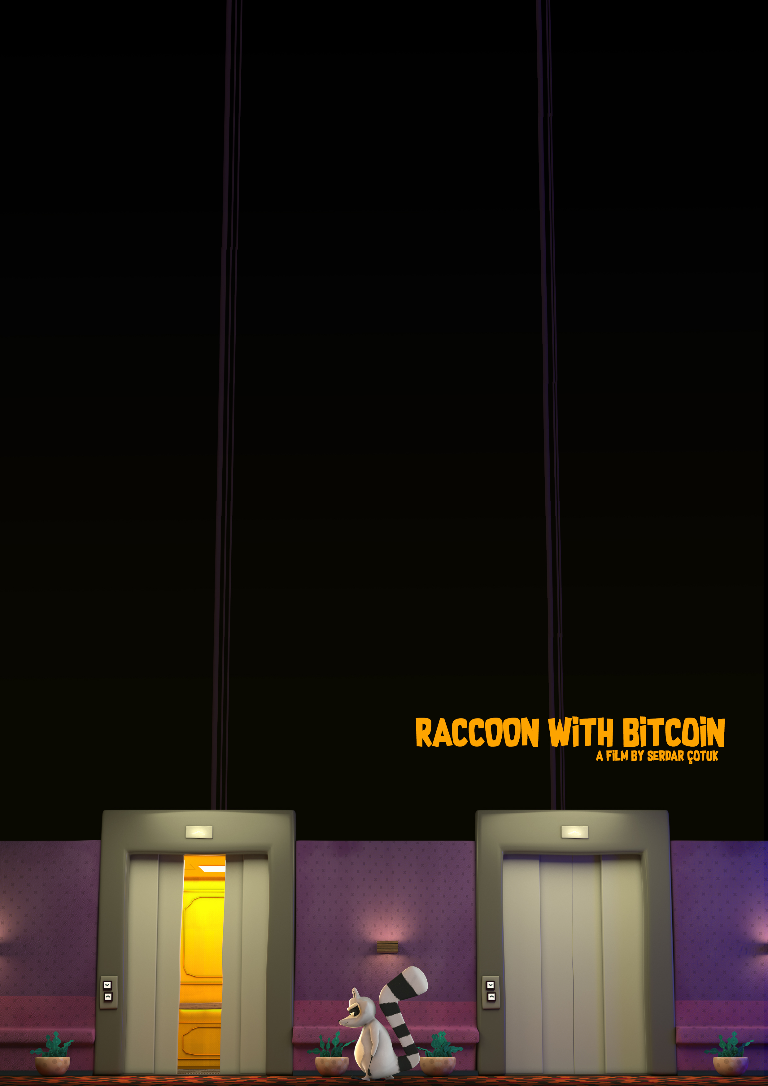 Bitcoin'i olan rakun