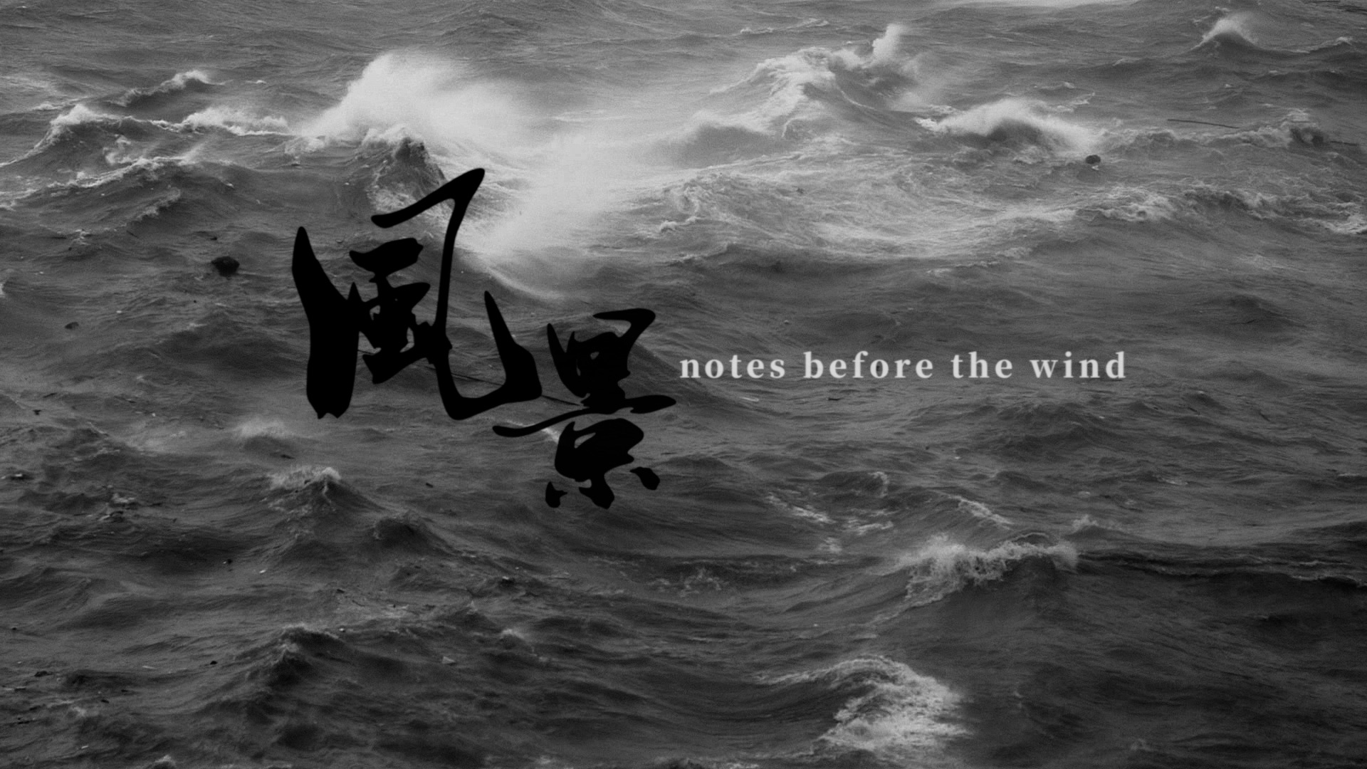 Notes Before the Wind