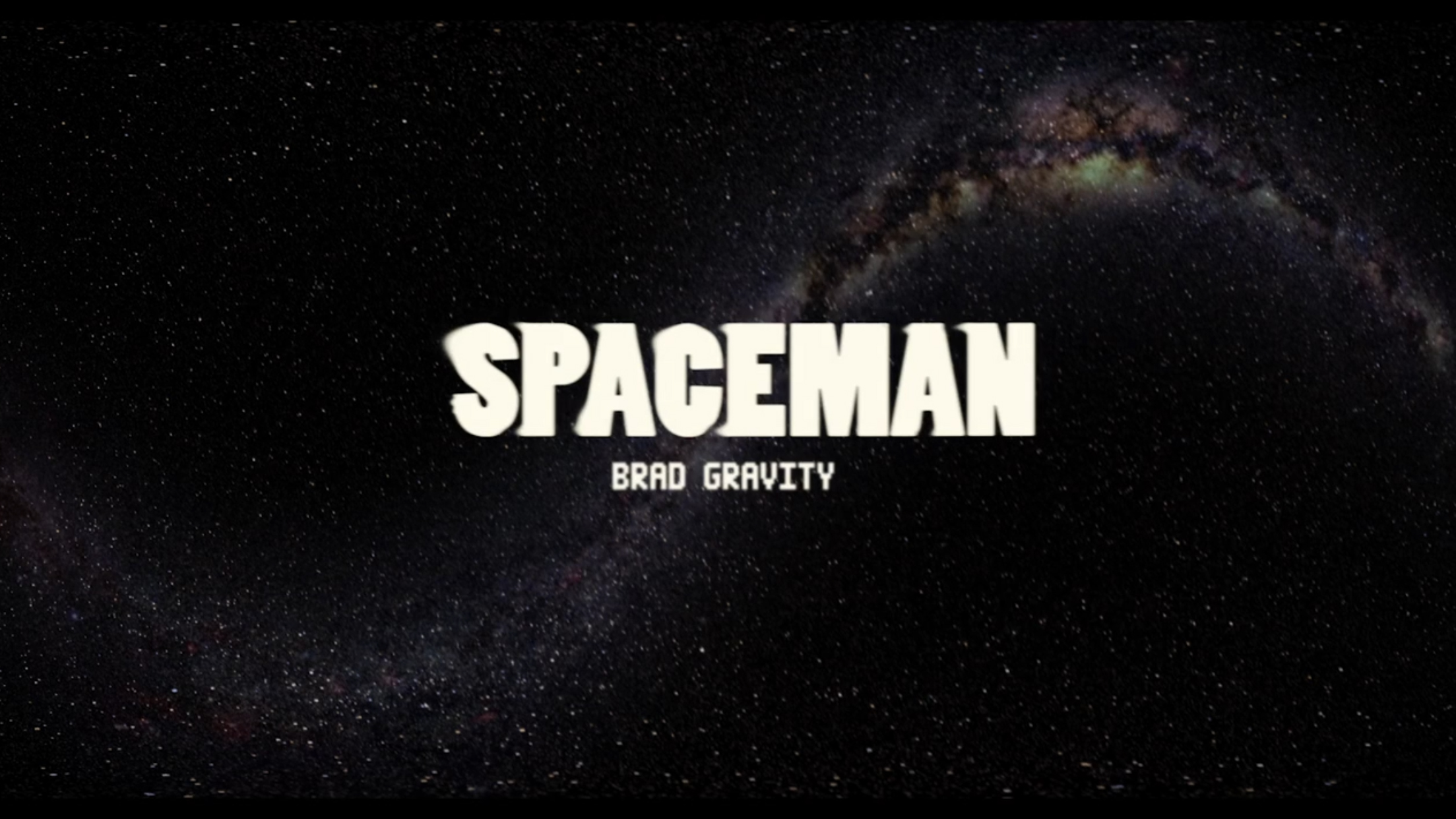Spaceman. Brad Gravity.