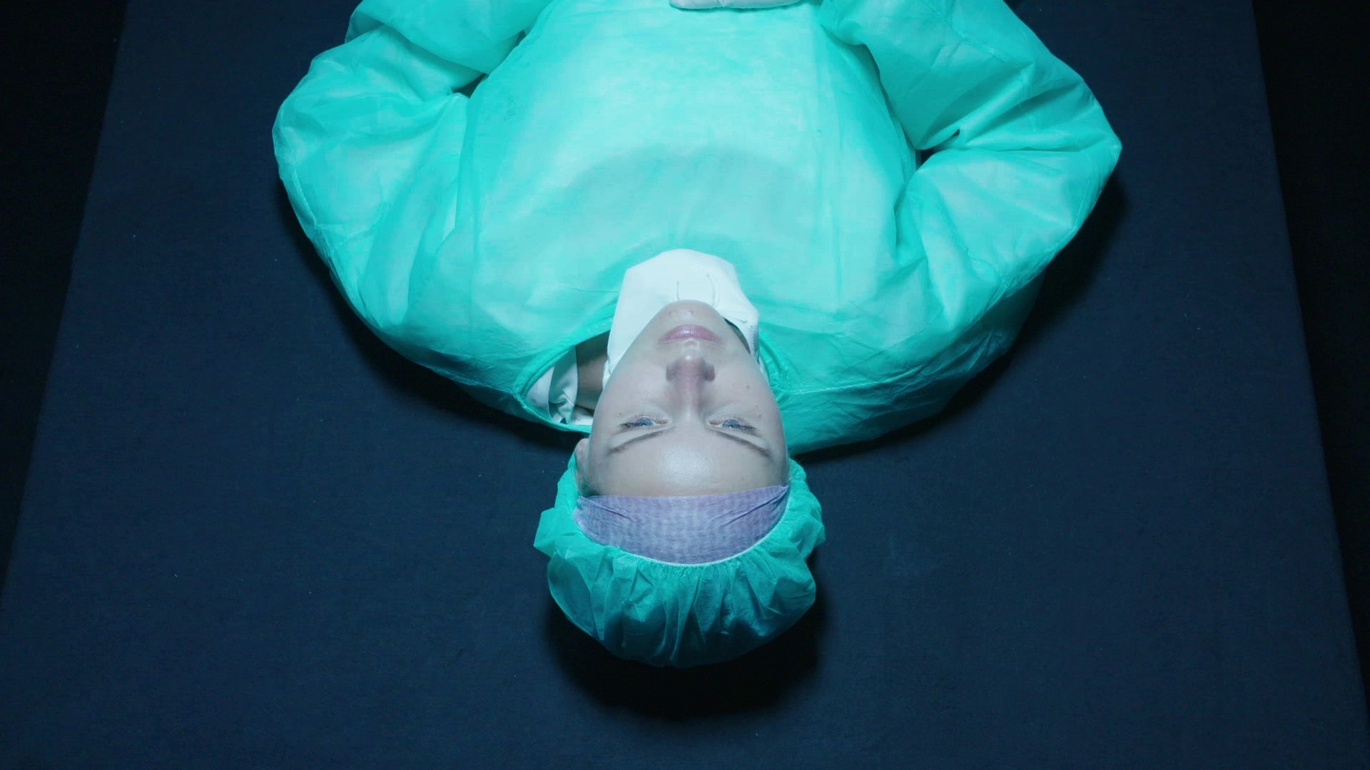 In het hoofd van de dokter