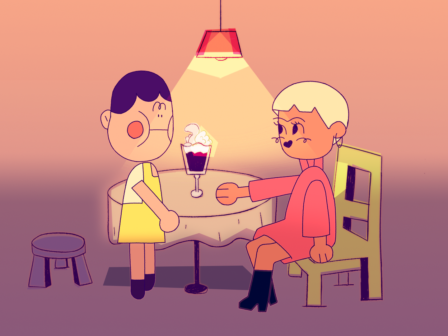 Des papillons dans le ventre