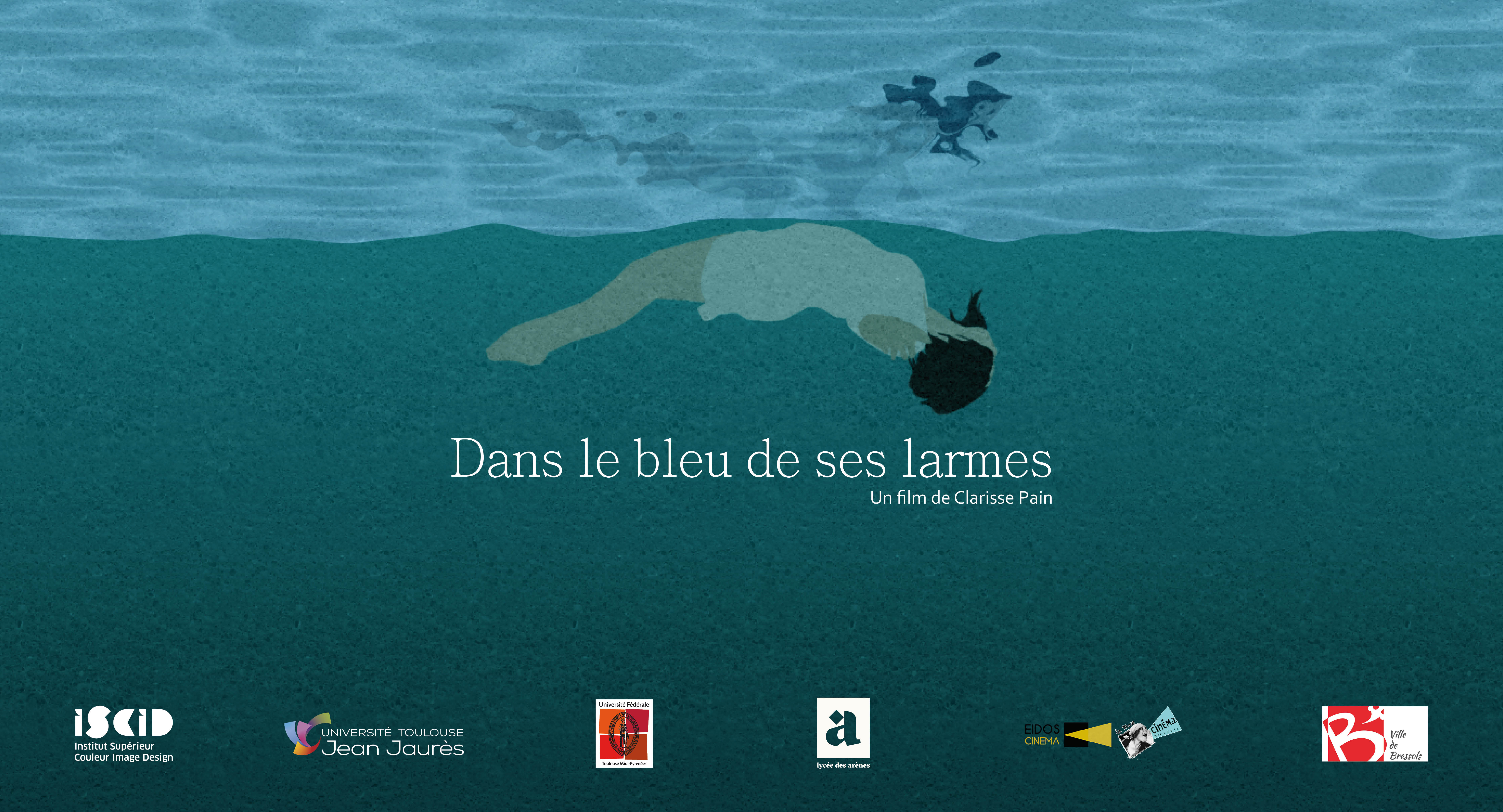 Dans le bleu de ses larmes