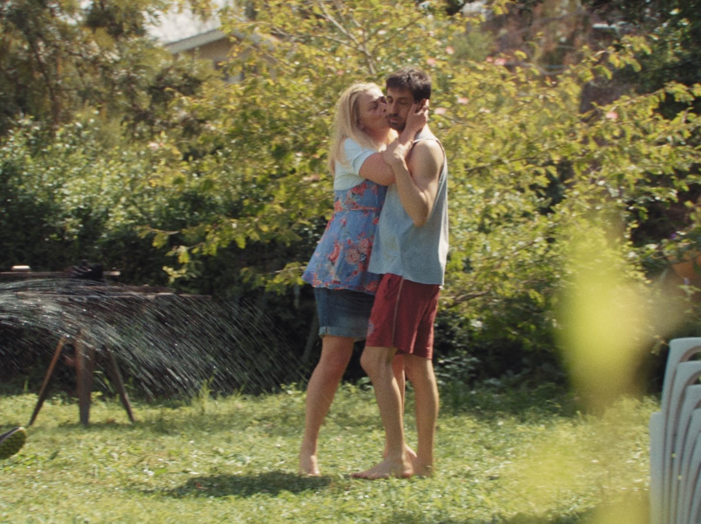 Four strangers on vacation