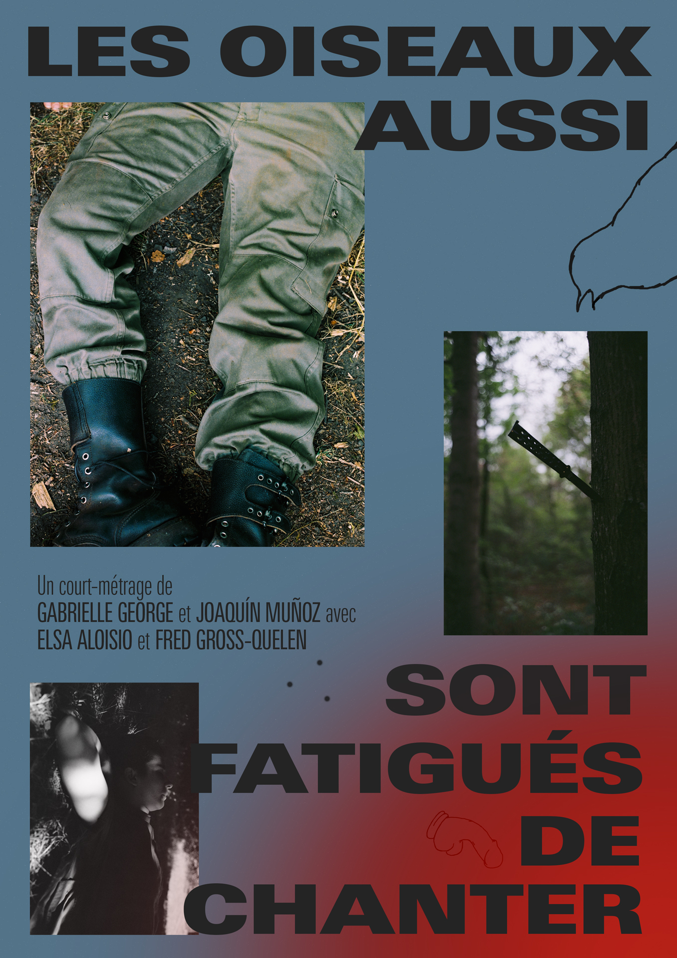 Oiseaux aussi sont fatigués de chanter