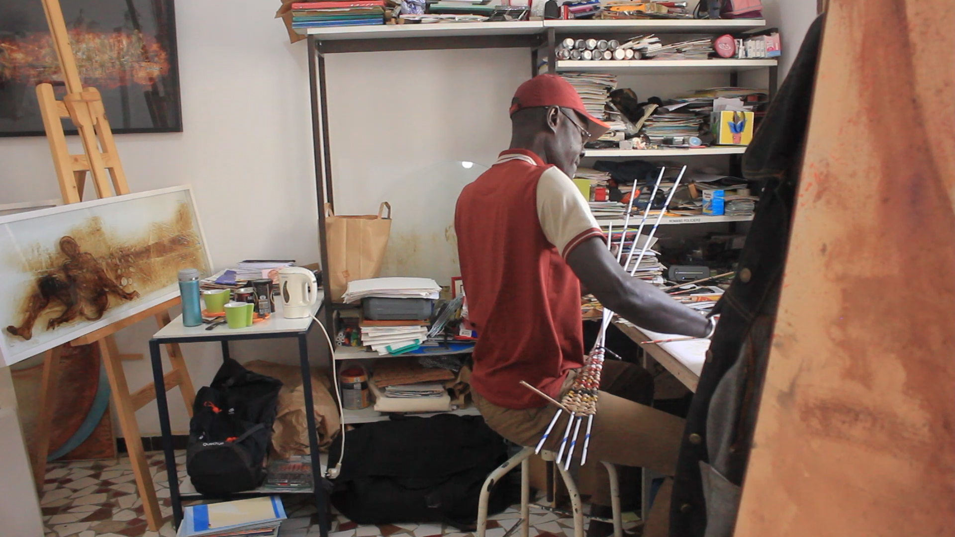 Daouda n’diaye, cent papiers