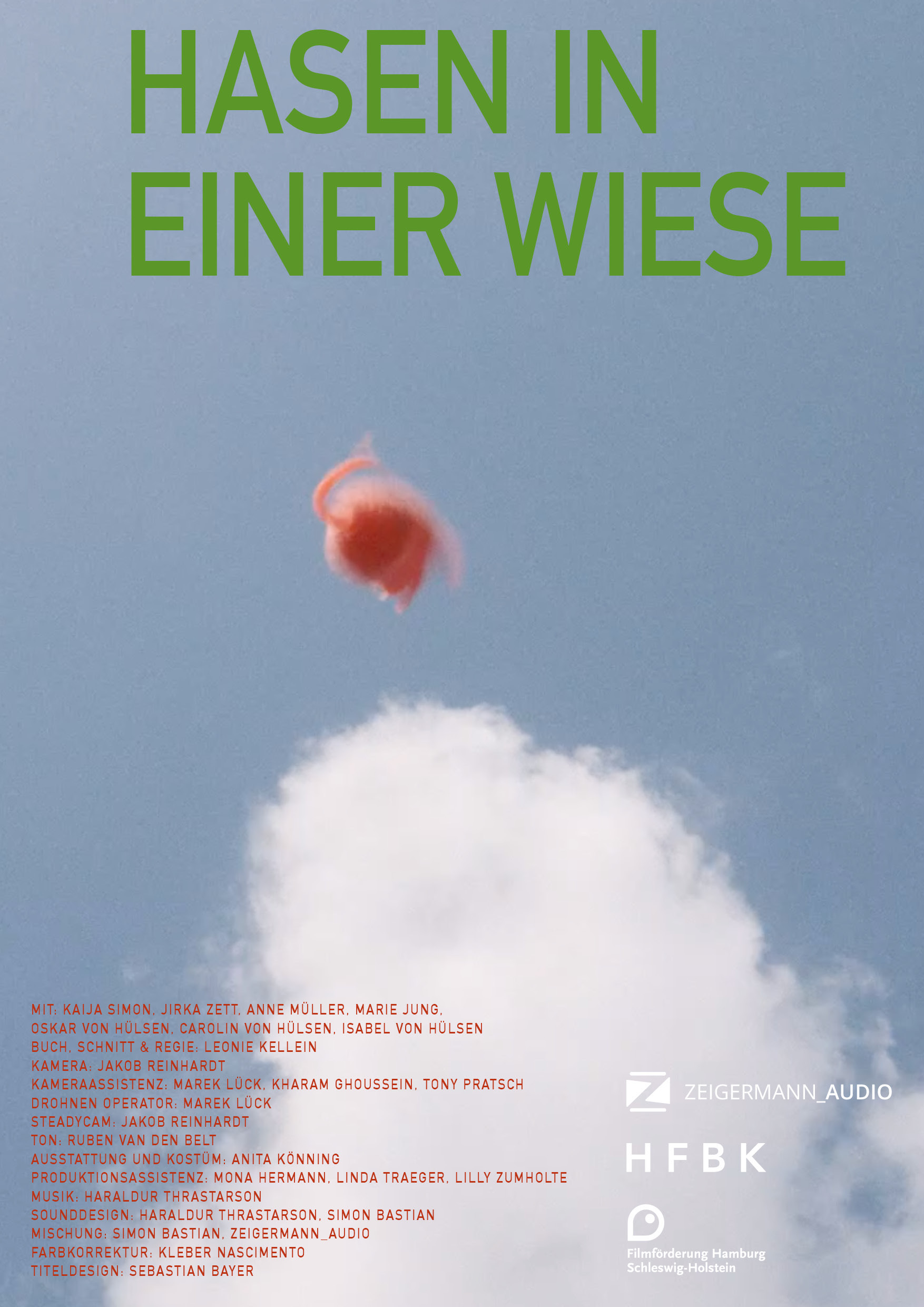 Hasen in einer wiese