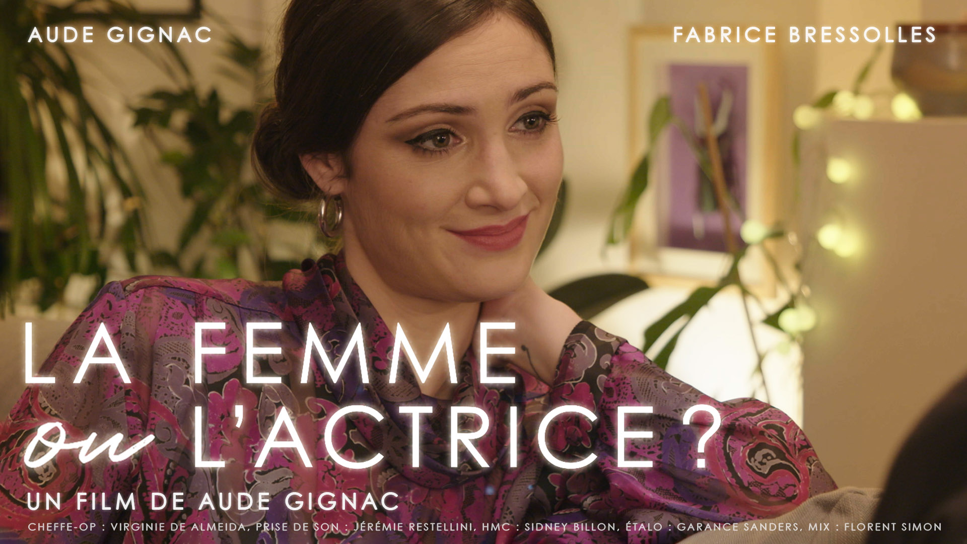 Femme ou l'actrice ?