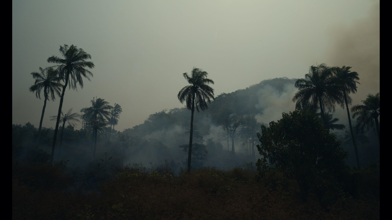 Road bad and the place dark