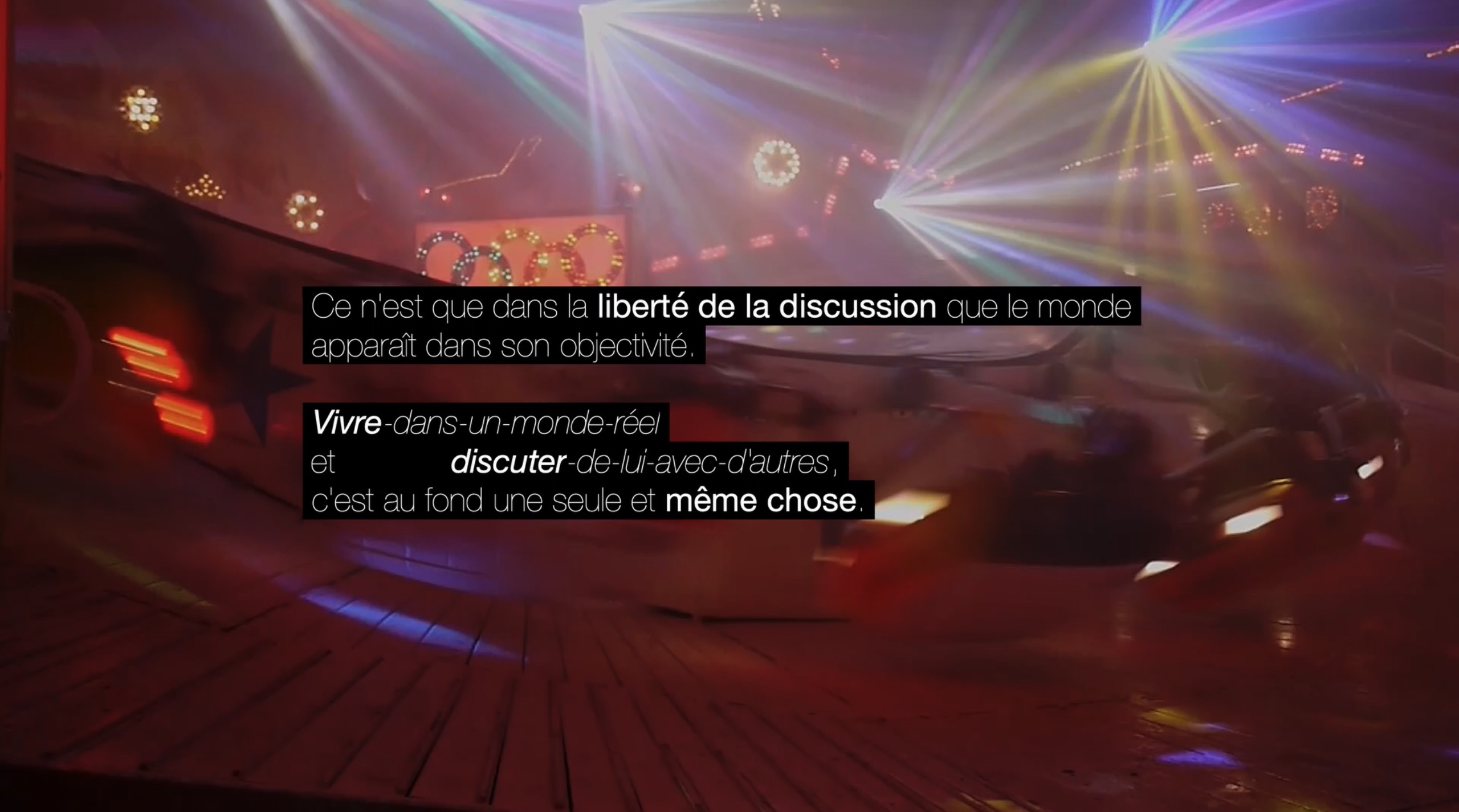 Formule de la démocratie