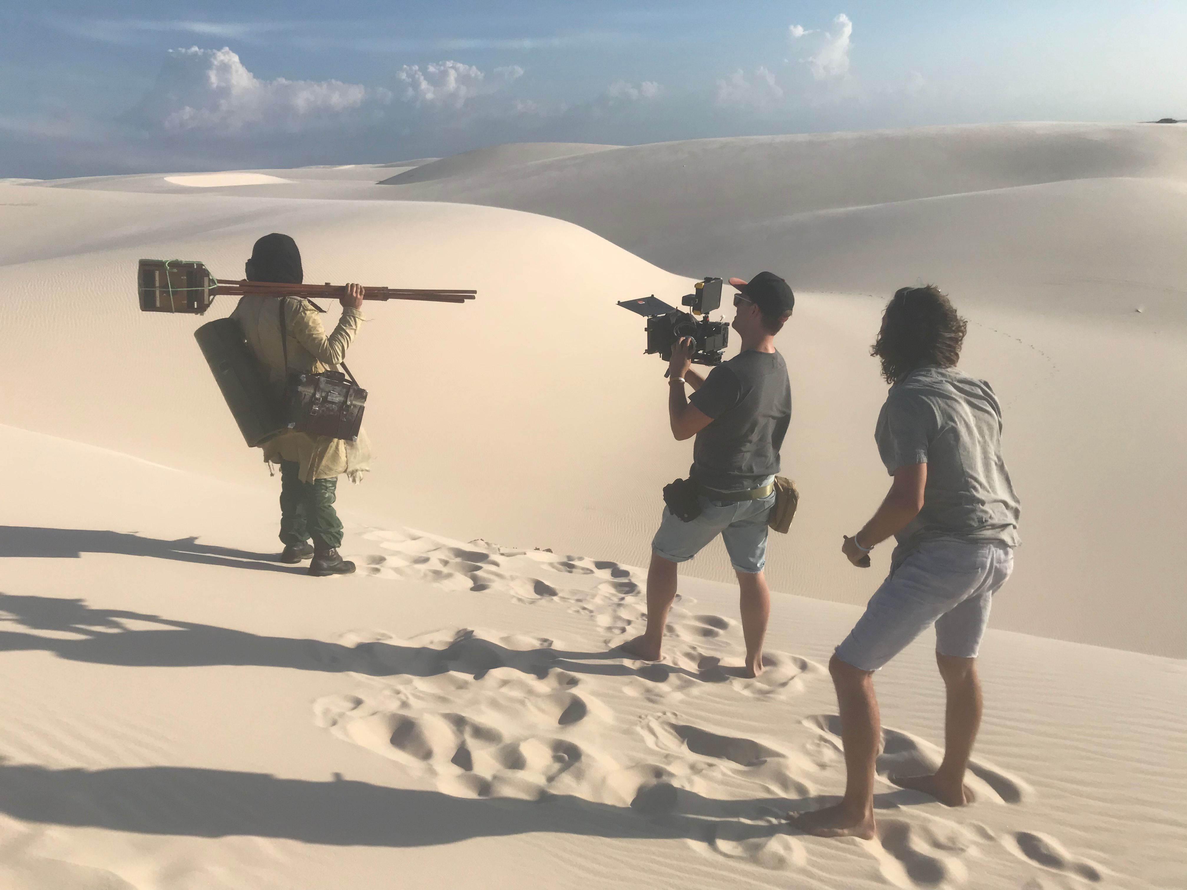 Last frame of sand