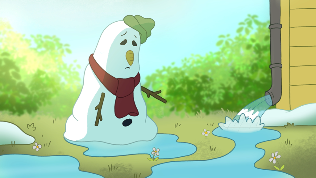 En bro av poesi: snögubbe tögubbe