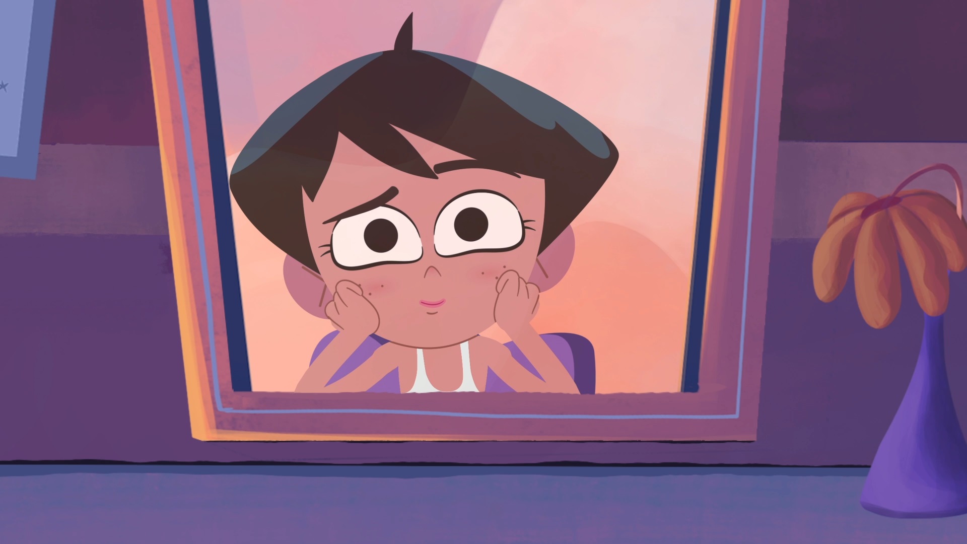 A menina atrás do espelho