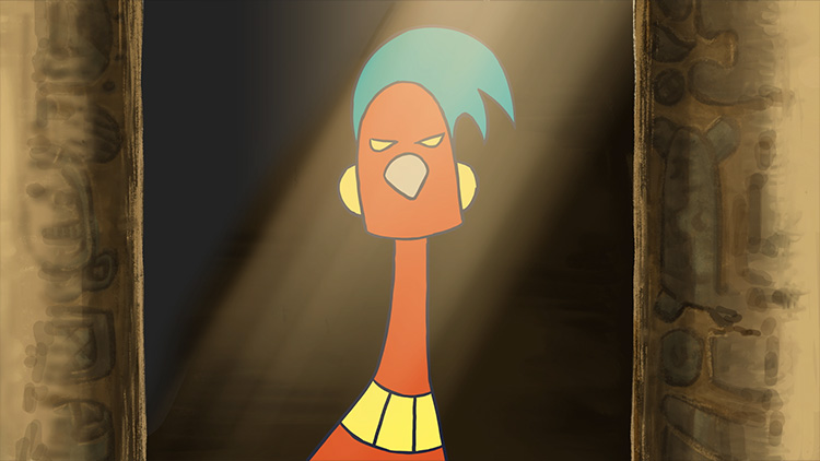 Alphons' Adventures - the Bird God