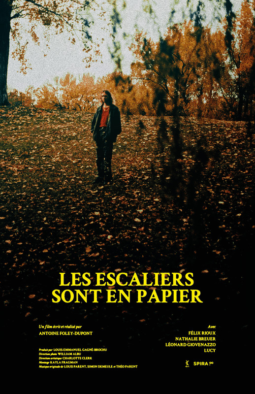 Escaliers sont en papier