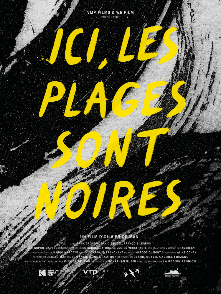 Ici, les plages sont noires