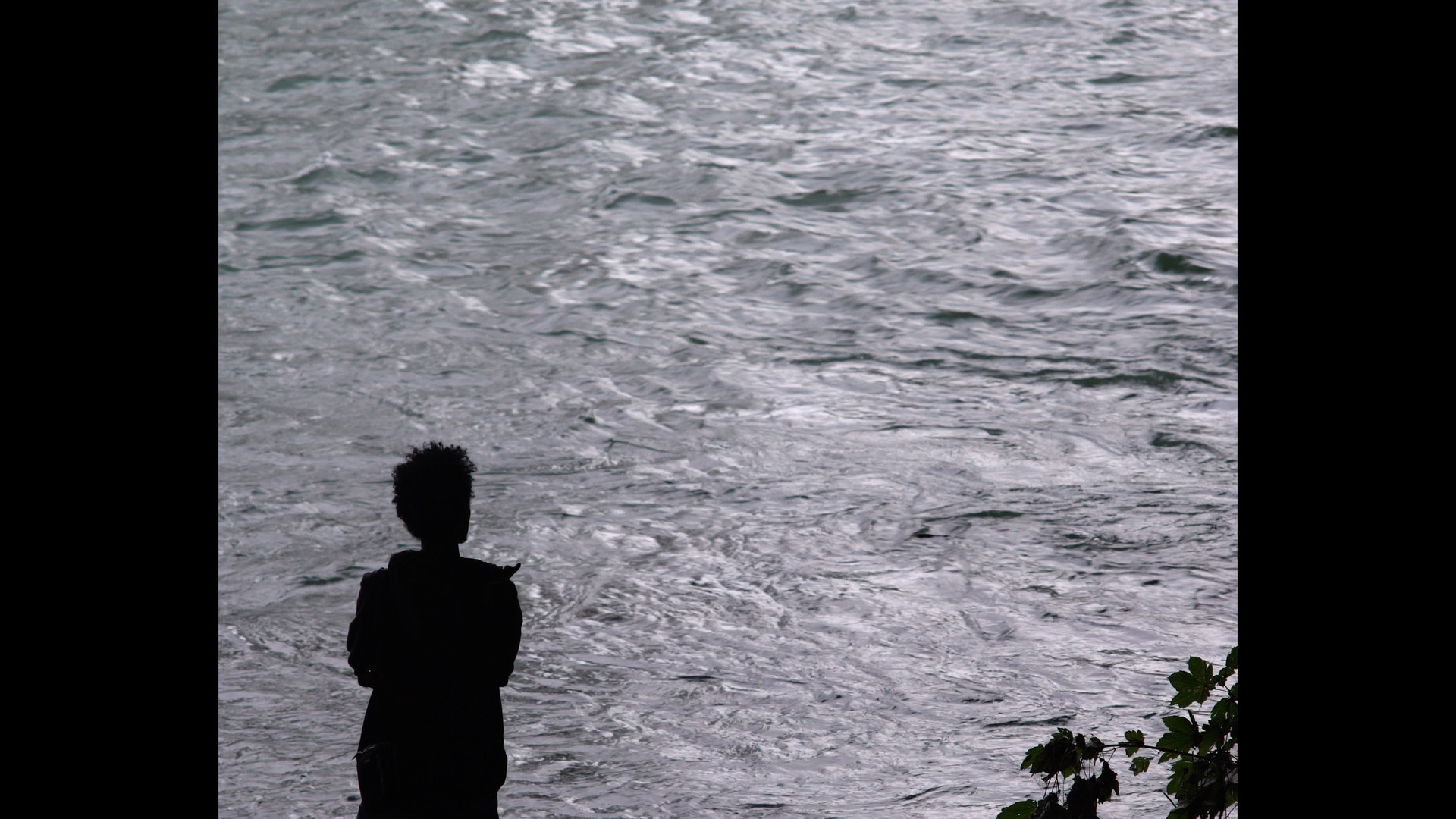 Burnt. Boring Portrait of an Angry, Young, Black Man