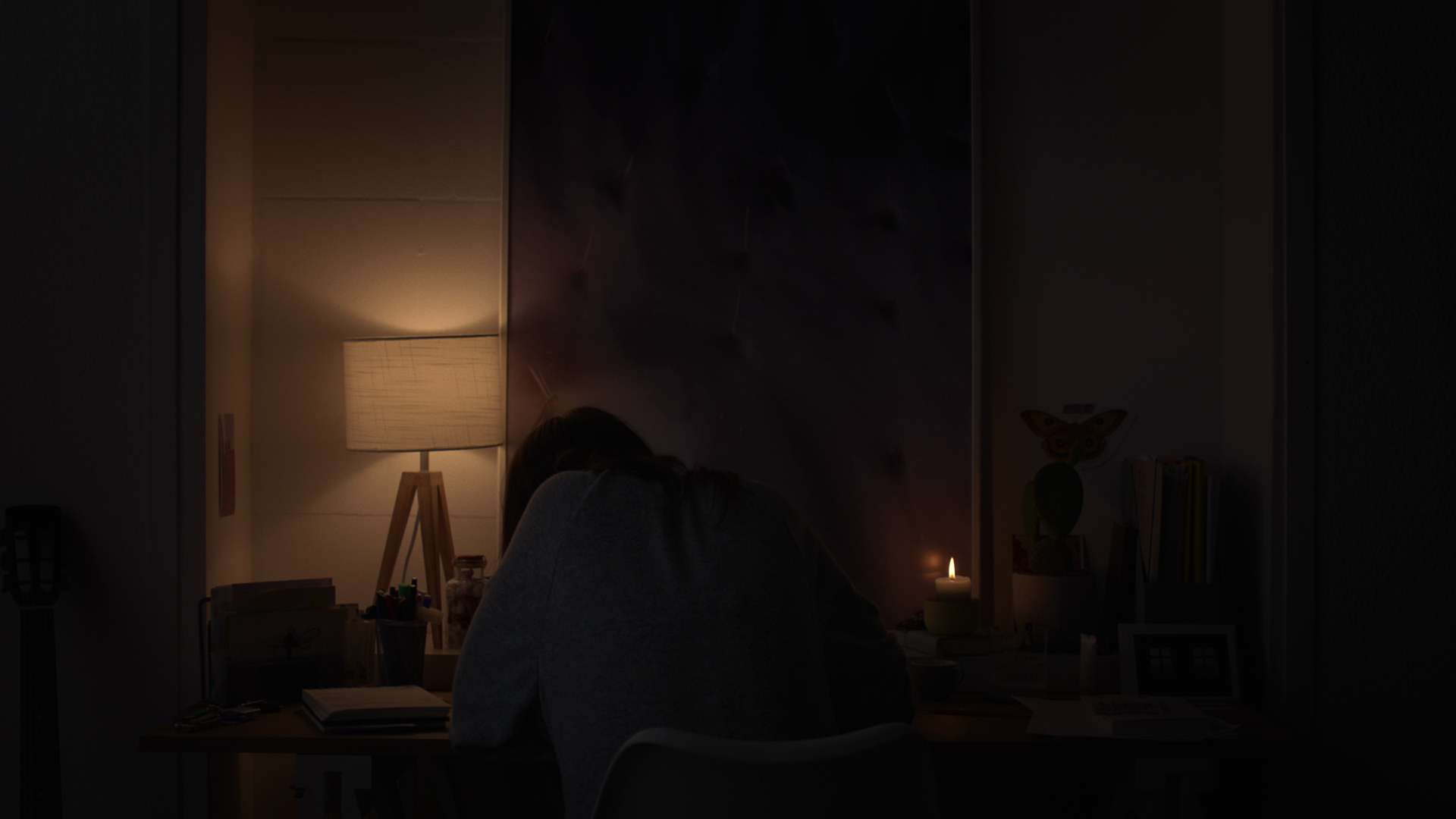 Outside is a cold place