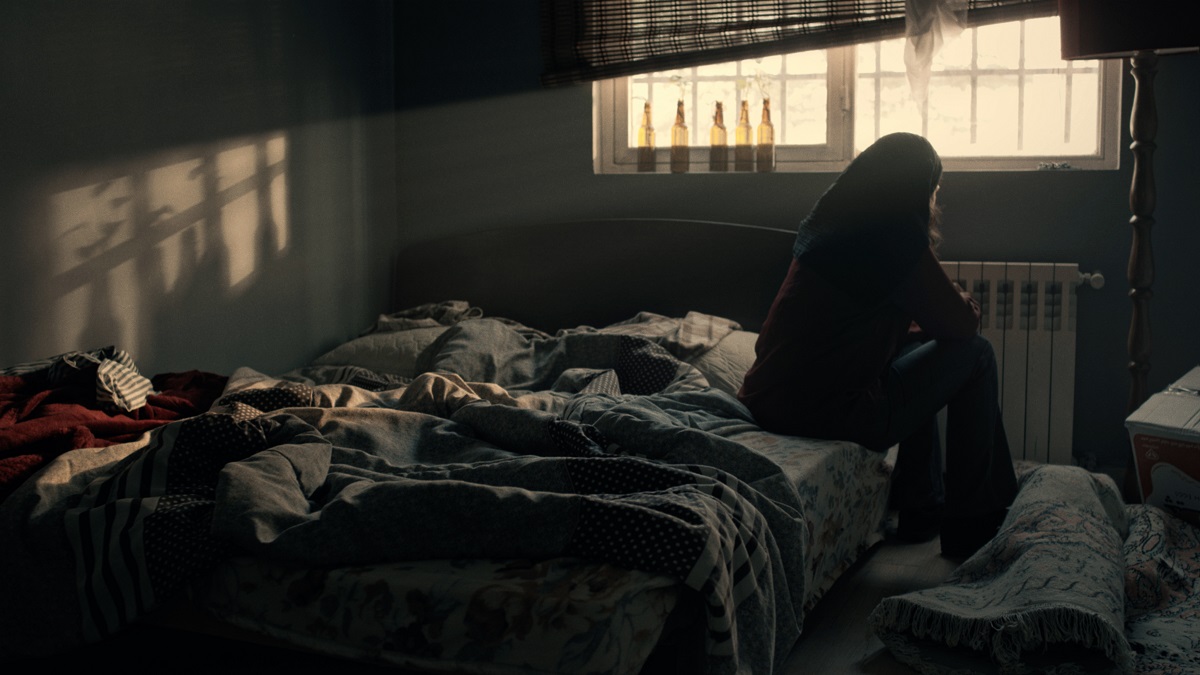 Outside Behind the Door