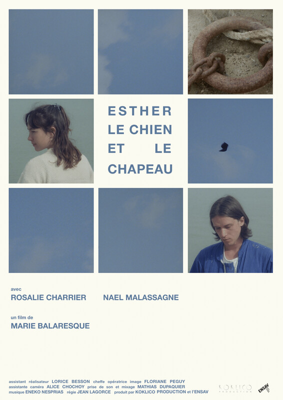 Esther, le chien et le chapeau