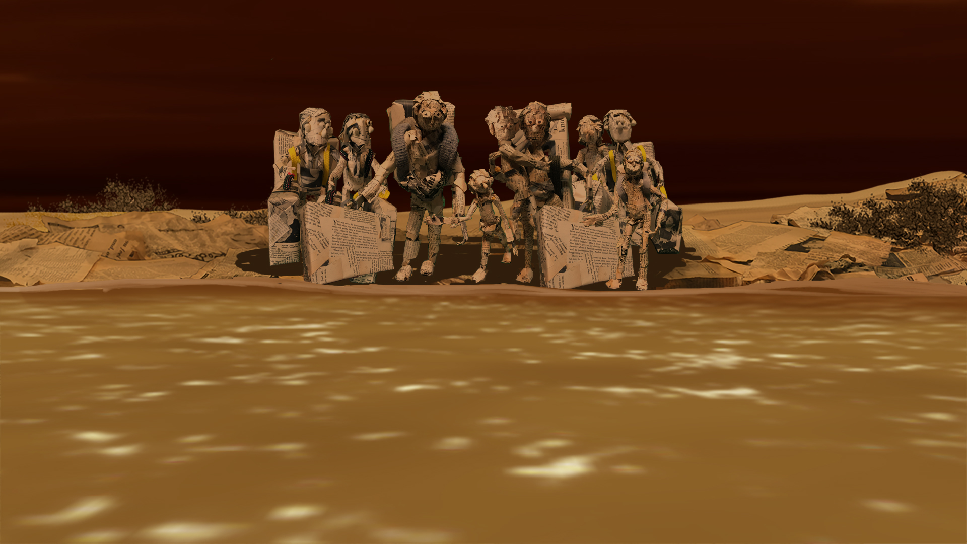 Anita, Gomshodeh dar Akhbar