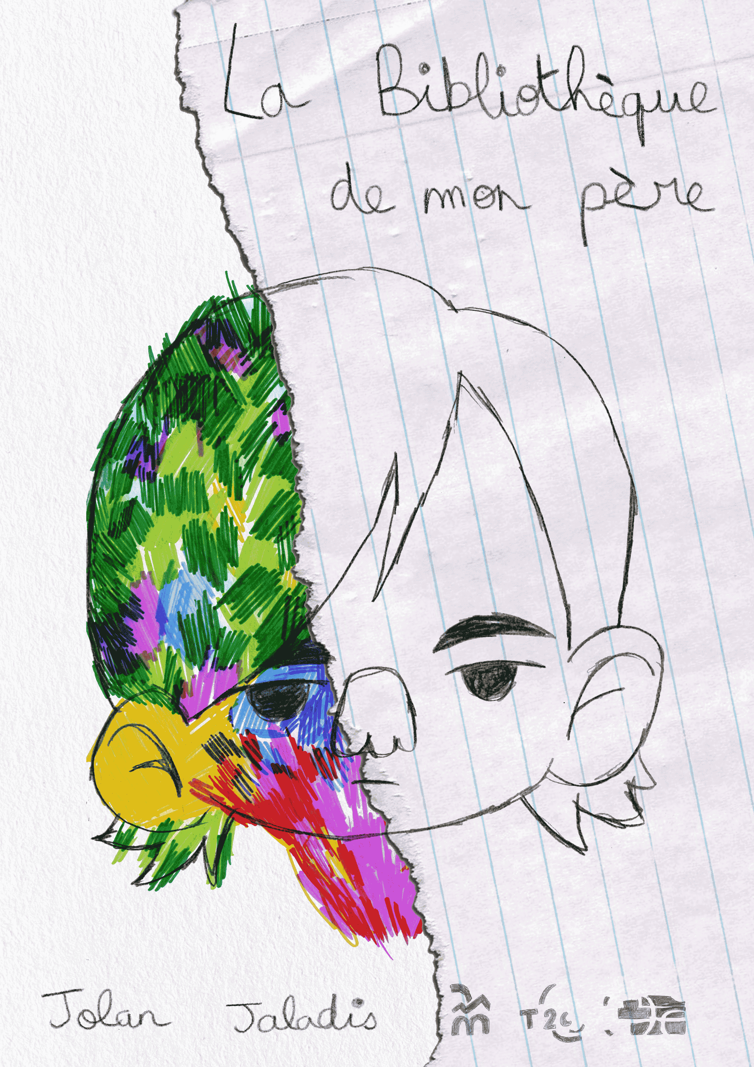 bibliothèque de mon père