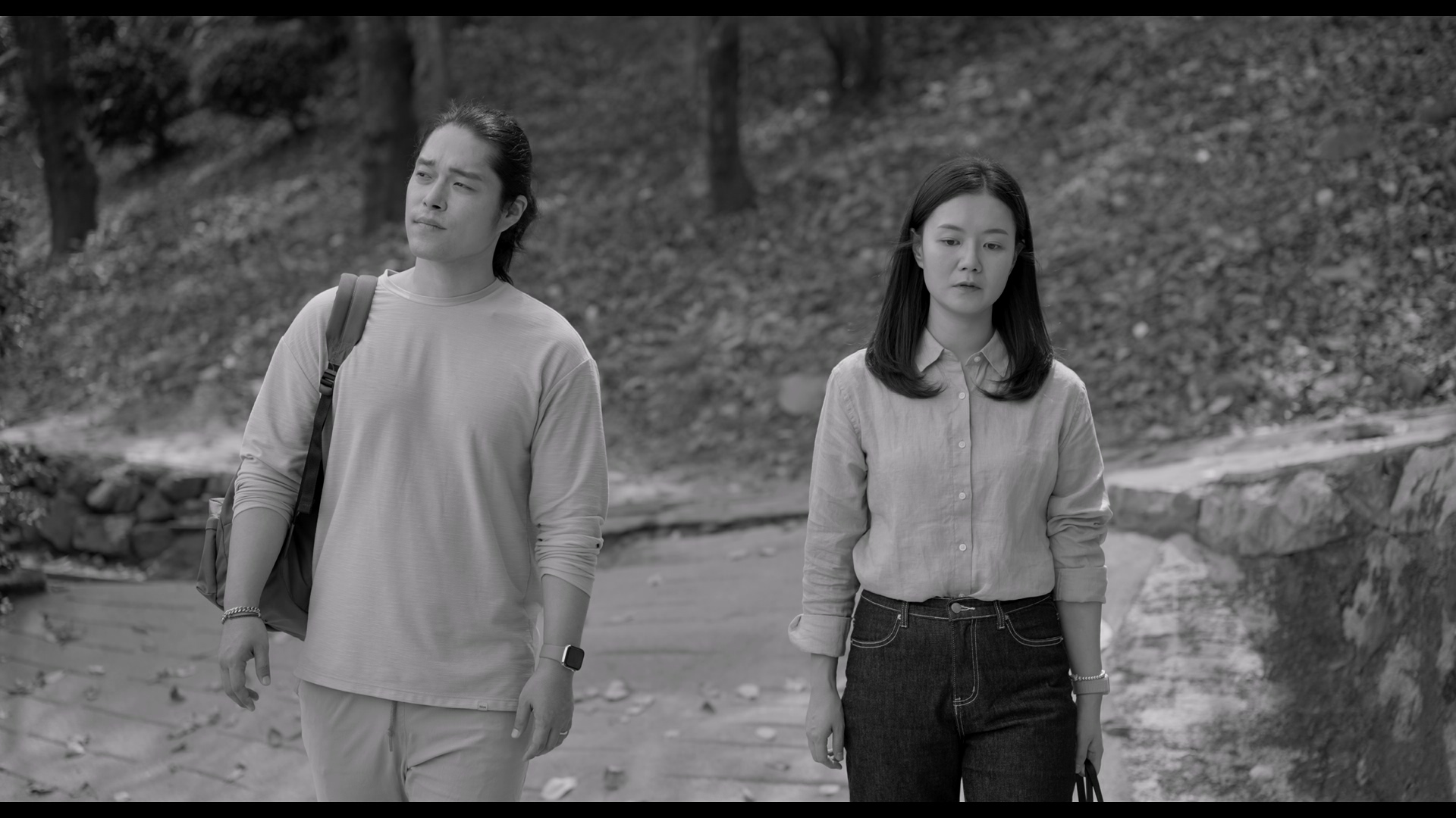 The Time Permeates on the Street.