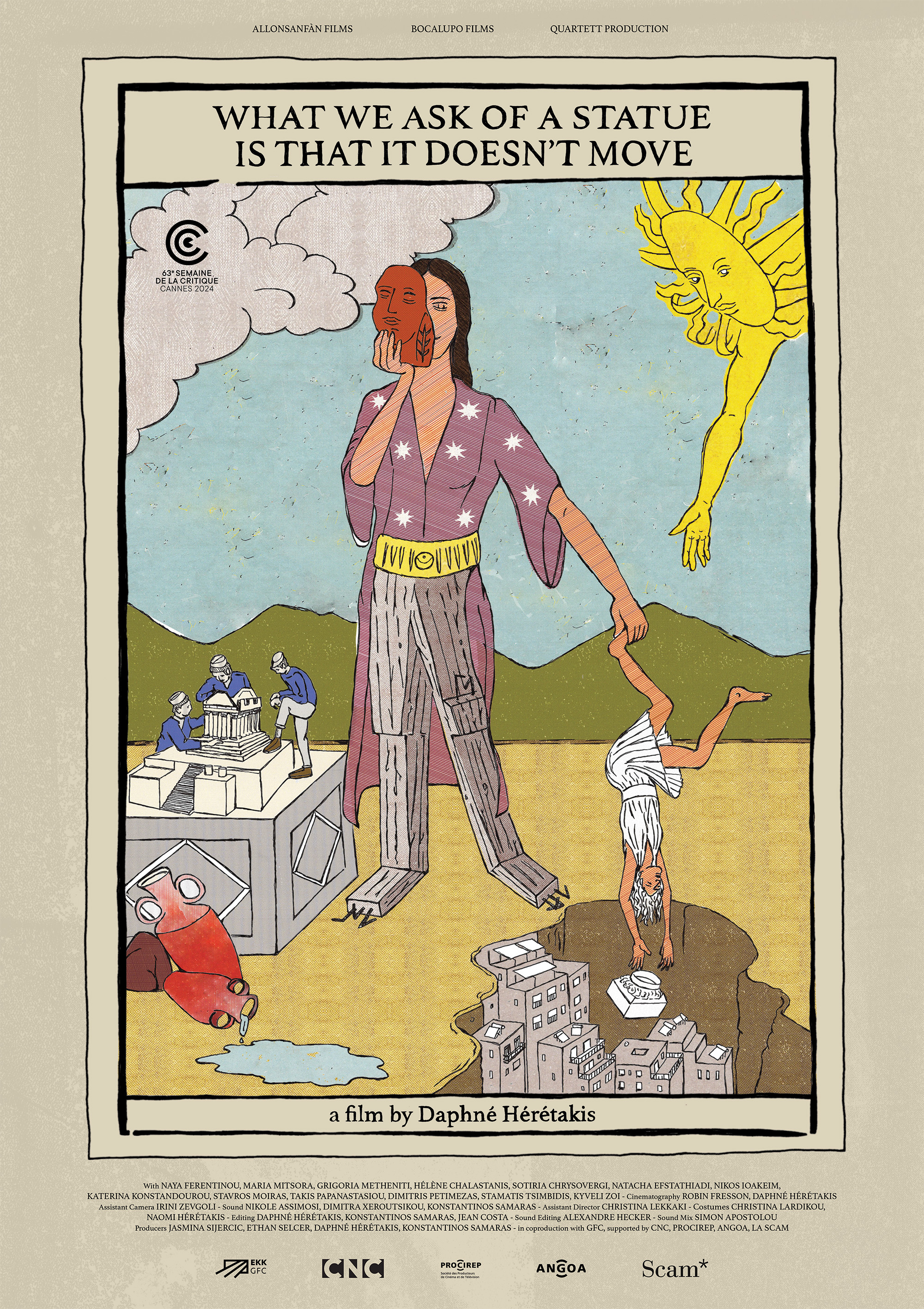 Ce qu'on demande à une statue c'est qu'elle ne bouge pas 