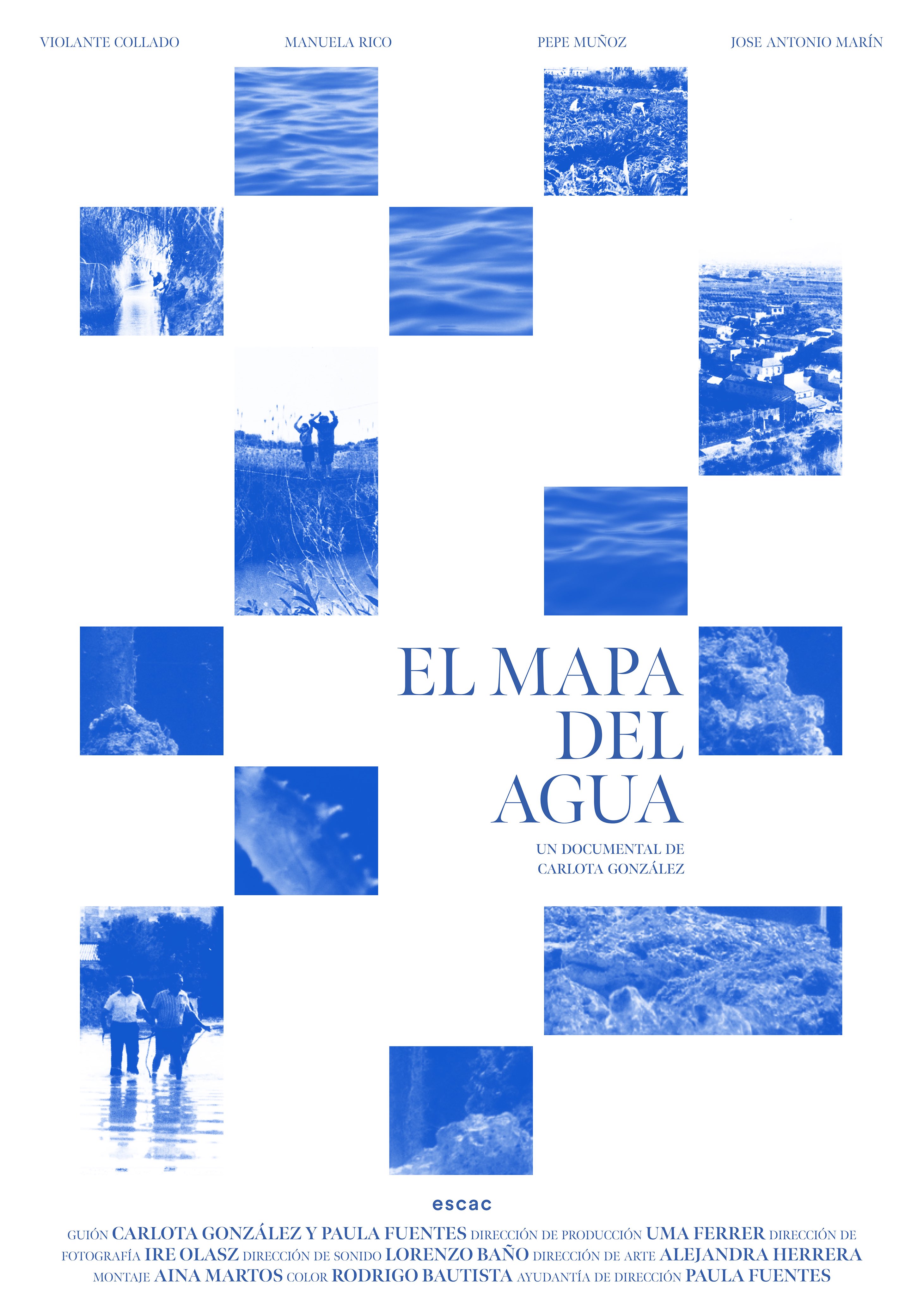 mapa del agua