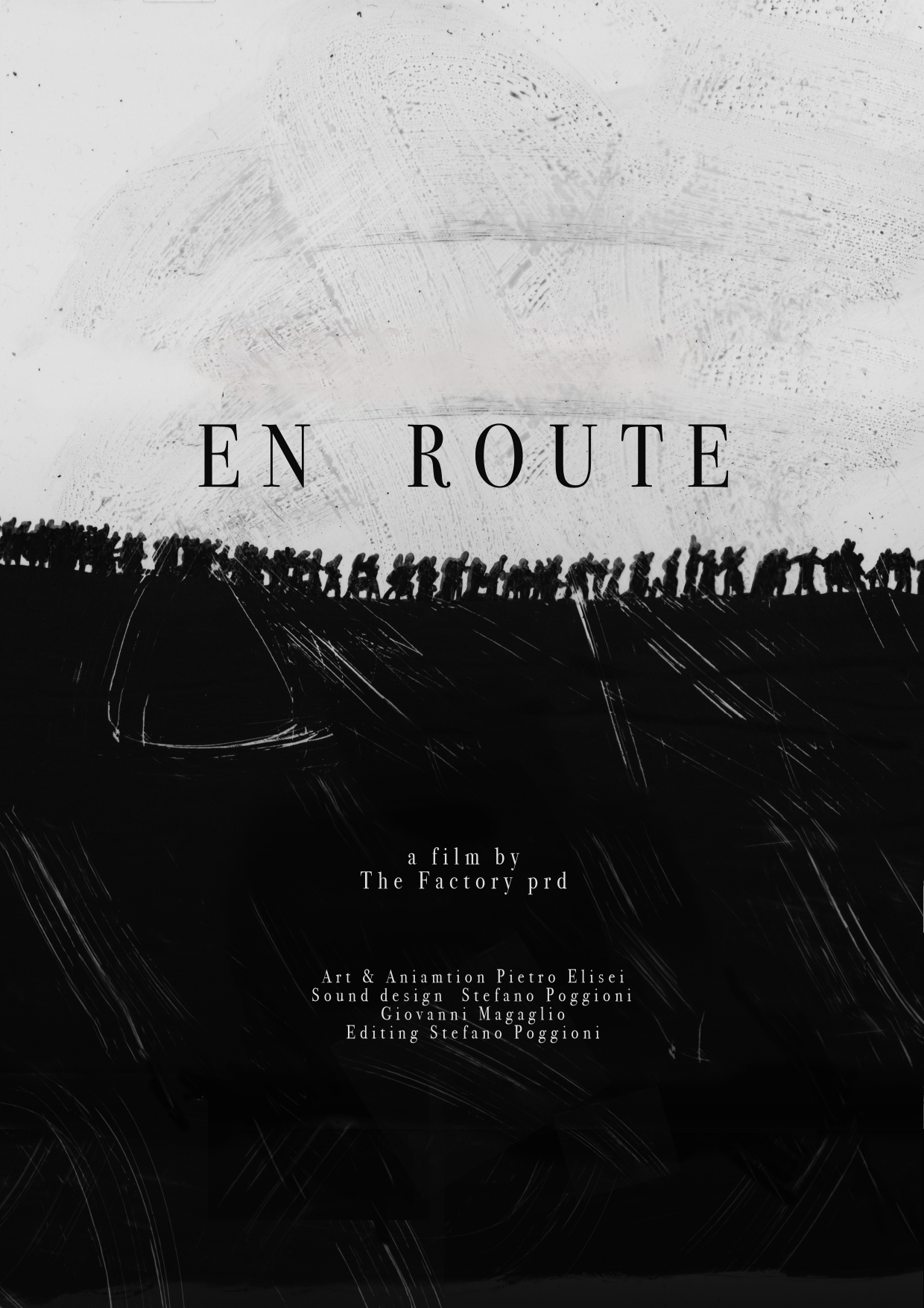 En route