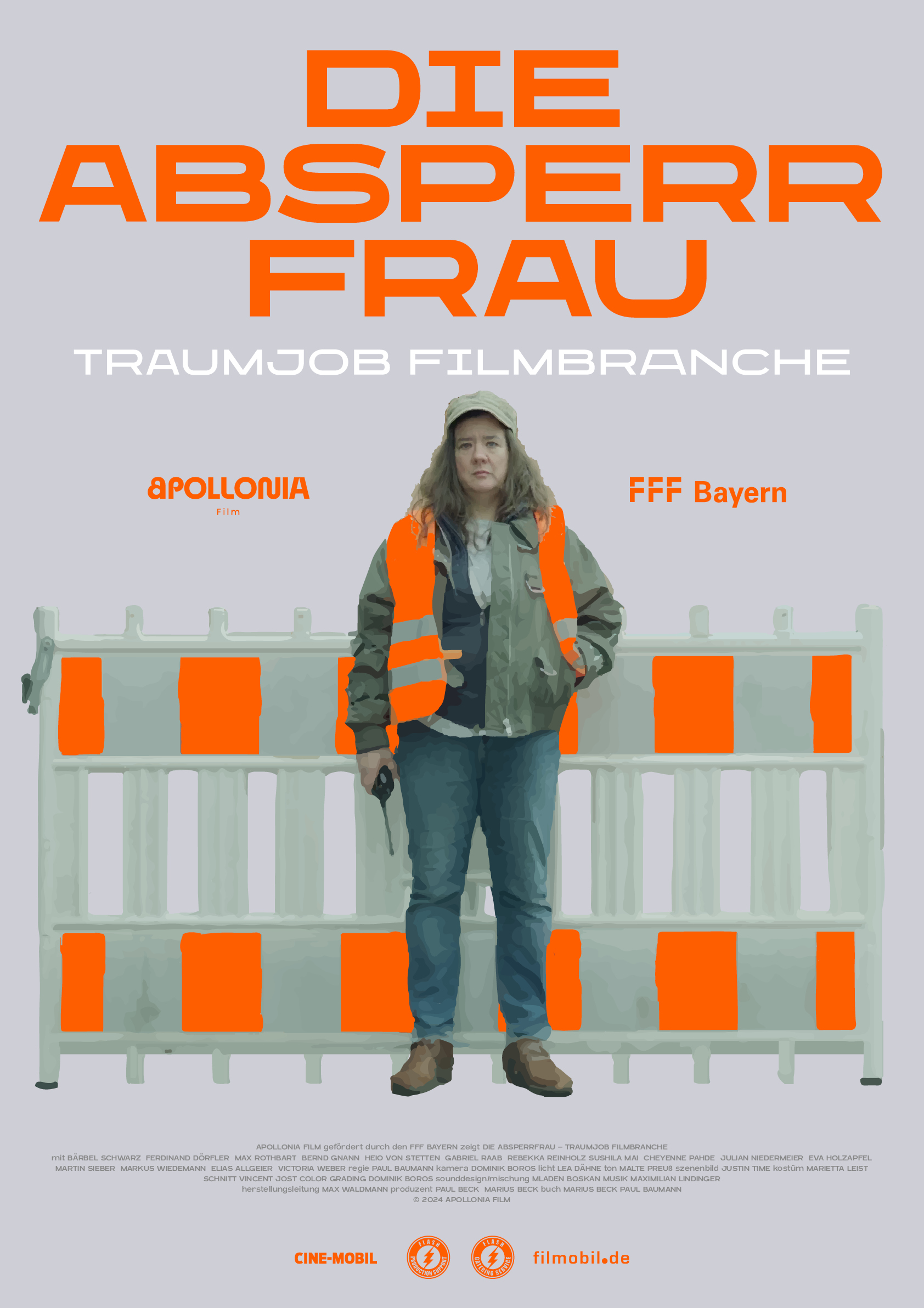 Absperrfrau - Traumjob Filmbranche