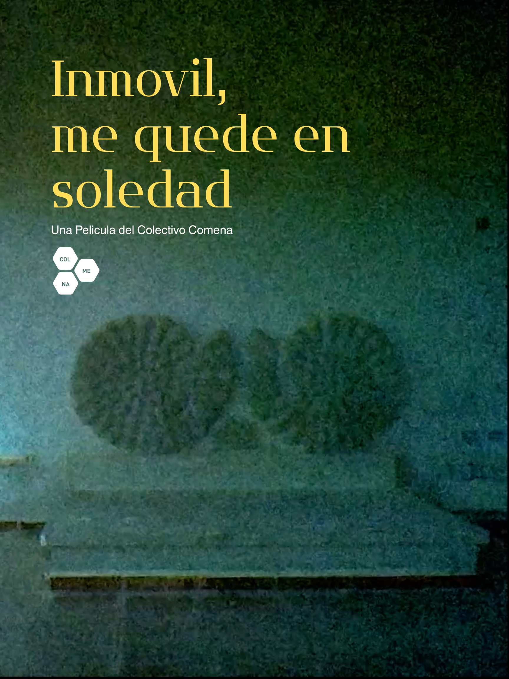 Inmóvil, me quedé en soledad