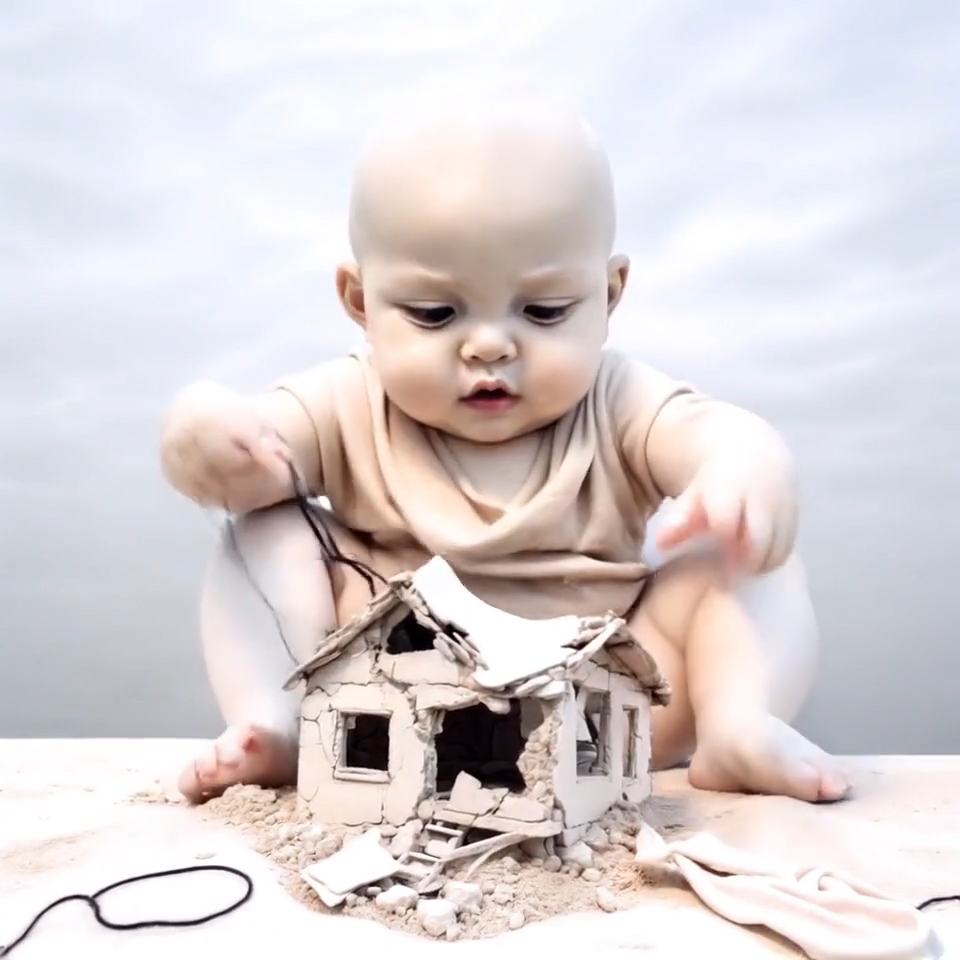 Fragments. Tied with Threads.